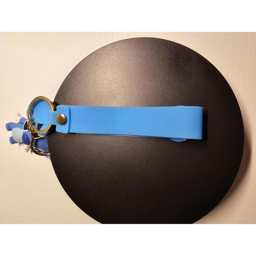 Stitch 3D Rubber Mini Figure Keychain - Picture 9 of 13